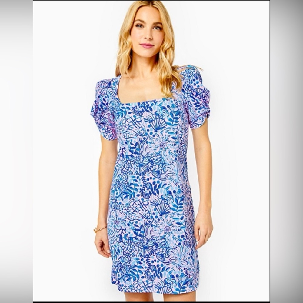 Lilly Pulitzer Blue and purple dress